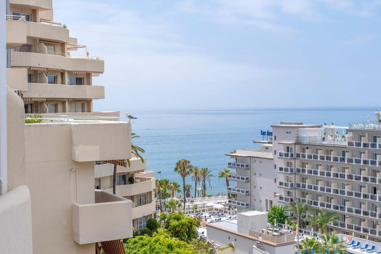 El Estudio De La Playa Benalbeach New 1Bd, Piscinas, Playa Y Vistas Al Mar Ref504 Бенальмадена Экстерьер фото