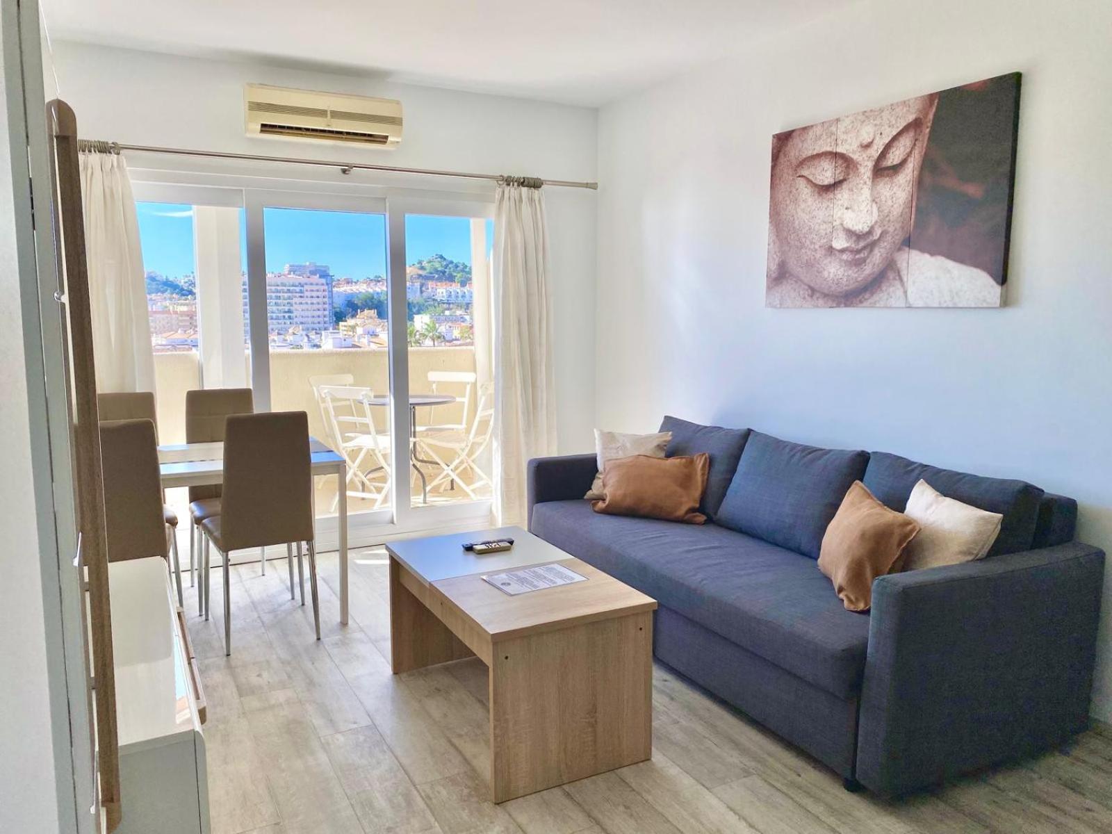 El Estudio De La Playa Benalbeach New 1Bd, Piscinas, Playa Y Vistas Al Mar Ref504 Бенальмадена Экстерьер фото